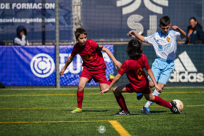 Acción de partido en Turia Cup
